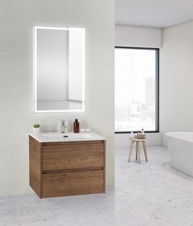 Тумба под раковину BelBagno подвесная 70x50см Rovere Tabacco KRAFT 39-700/390-2C-SO-RT